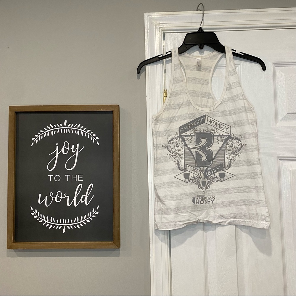 American Apparel Wild Turkey American Honey Three Way Shot Promo Tank Top Small